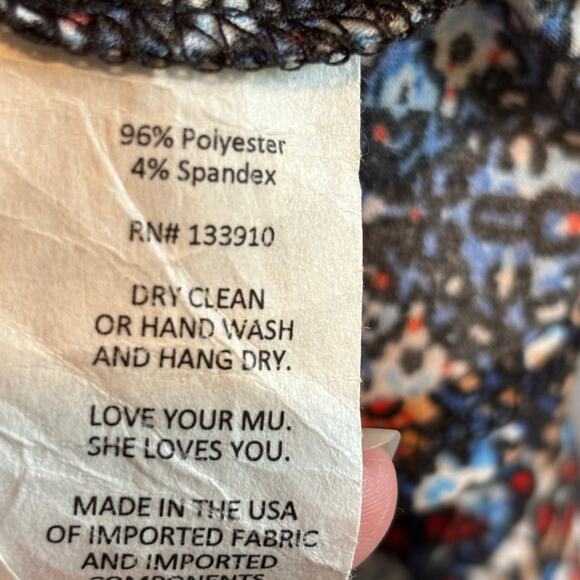 Show Me Your Mumu Multi-Color Long Sleeve Tunic Top - size XL - Picture 4 of 5